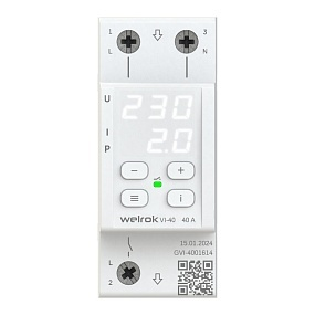 Реле напряжение с контролем тока Welrok VI-40 Реле напряжение с контролем тока Welrok VI-40