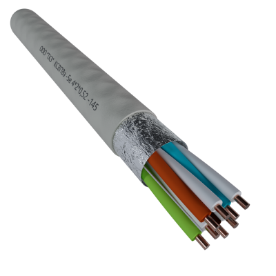 Витая пара комнатная Фариаль F/UTP Cat 5e ZH нг(A)-HF 4х2х0,52
