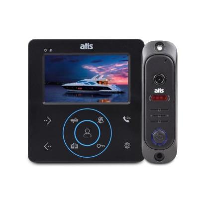 Изображение анонса товара "Видеодомофон ATIS AD-480 B Kit box" каталога оборудования для видеонаблюдения 