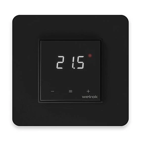Терморегулятор для теплого пола Welrok lis bk Терморегулятор для теплого пола Welrok lis bk