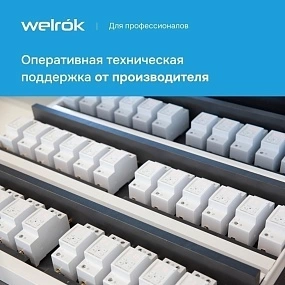 Детальное изображение товара "Вольтметр Welrok U1 red" из каталога оборудования для видеонаблюдения