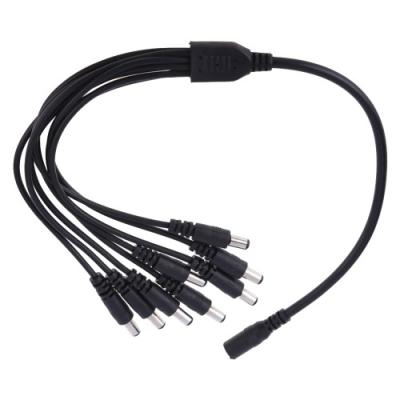 Разветвитель питания на 8 разъемов 2,1х5,5 мм Разветвитель питания на 8 разъемов 2,1х5,5 мм