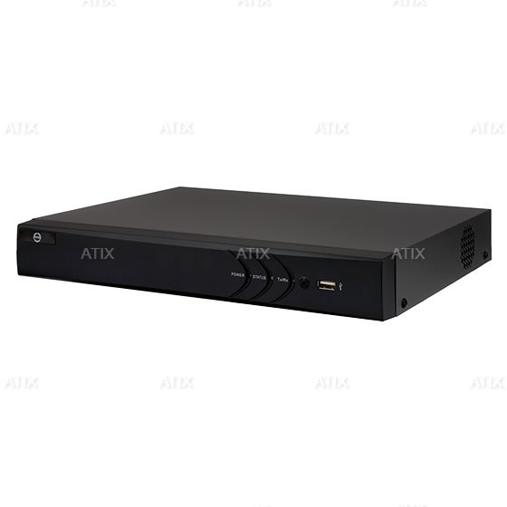 Детальное изображение товара "IP-видеорегистратор ATIХ ATH-NVR1116/S на 16 каналов" из каталога оборудования для видеонаблюдения