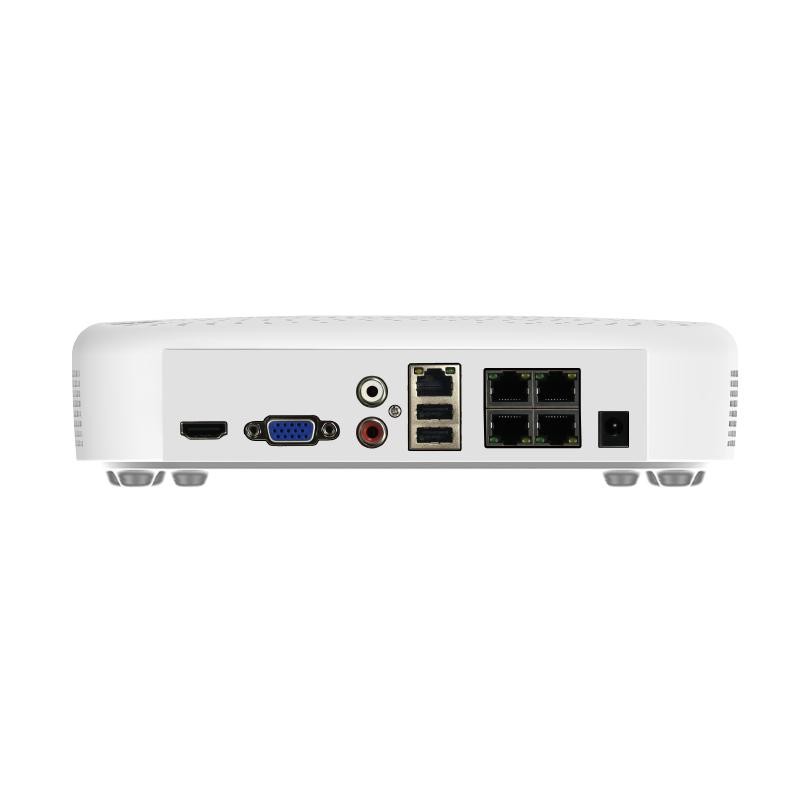Детальное изображение товара "IP видеорегистратор 4-канальный 5Мп ATIS AL-NVR3104P с PoE" из каталога оборудования для видеонаблюдения