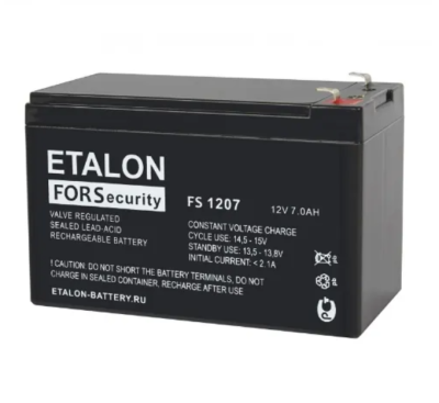 Аккумуляторная батарея ETALON FS 1207 Аккумуляторная батарея ETALON FS 1207
