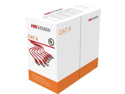 Кабель UTP для внутренней прокладки 8 жил/4 пары 24AWG CAT6, бухта 305м, диаметр 0,57мм Кабель UTP для внутренней прокладки 8 жил/4 пары 24AWG CAT6, бухта 305м, диаметр 0,57мм